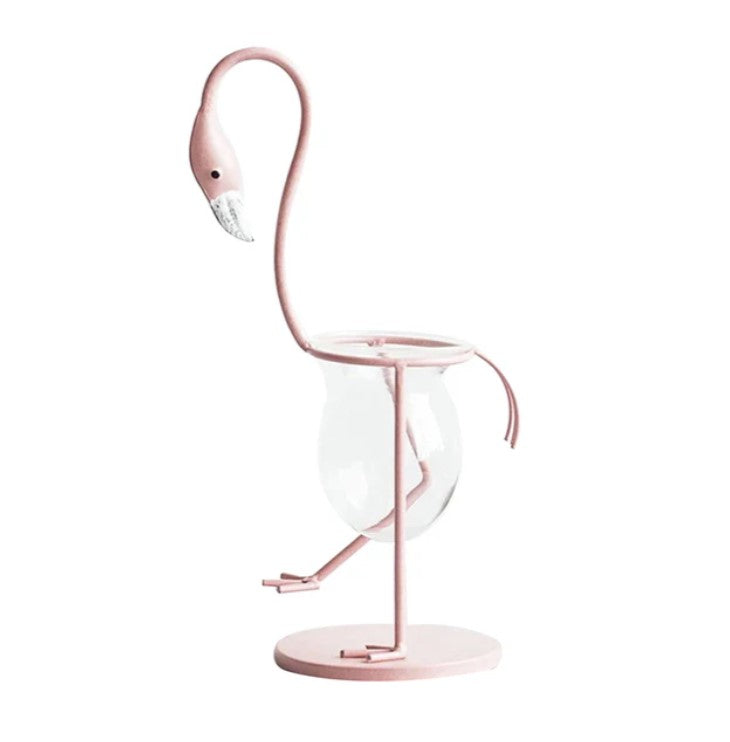 Pink Flamingo Propagation Vase